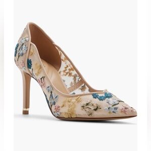 Ted Baker London Cassy Floral Embroidered Pump